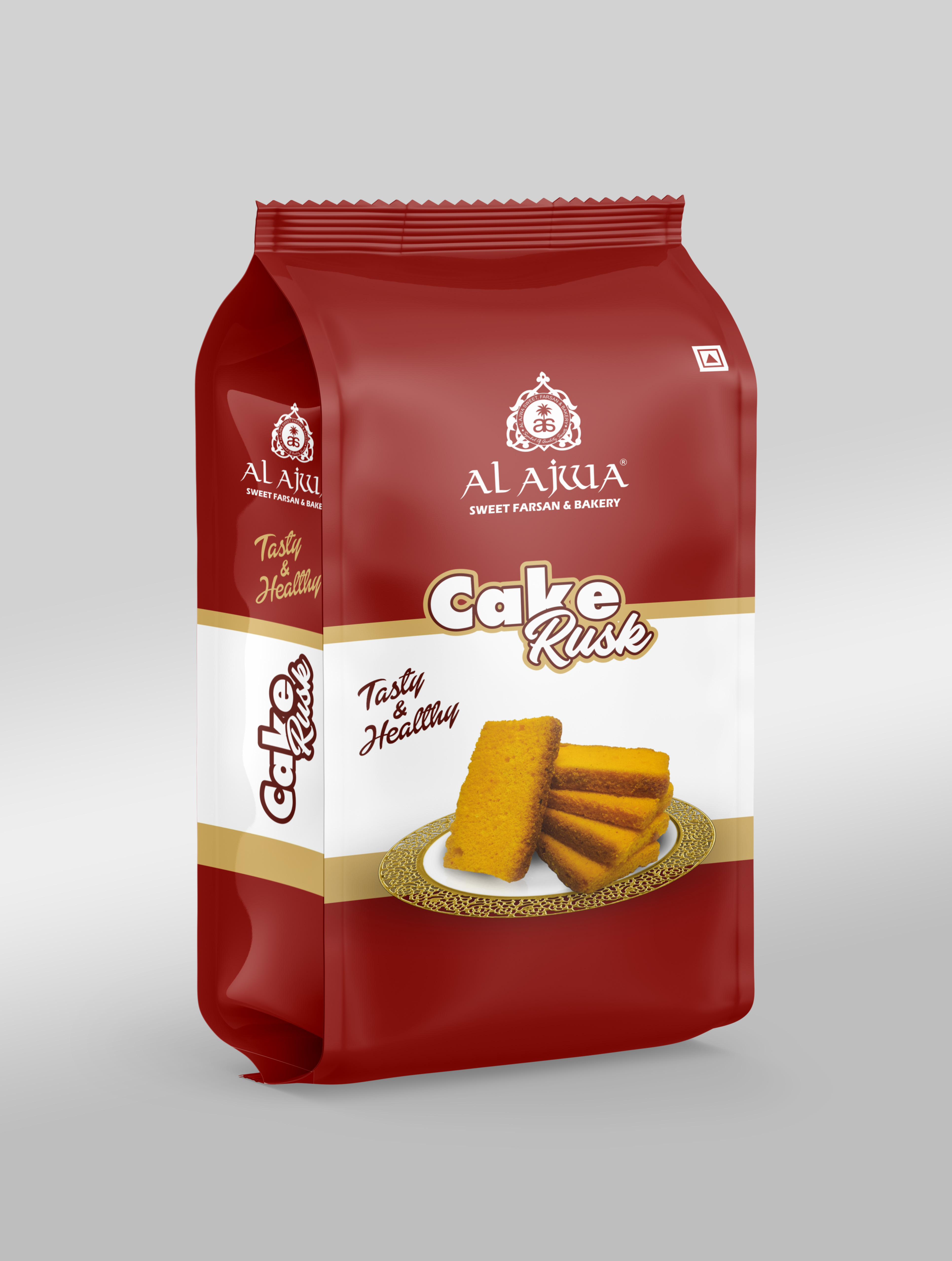 AL Ajwa Plastic Pouch Mockup